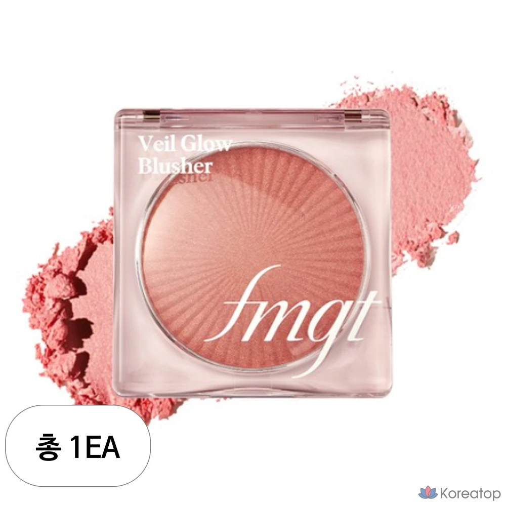 Блушер FMGT Veil Glow Blusher, оттенок 06 Vibe Coral, 1 шт.