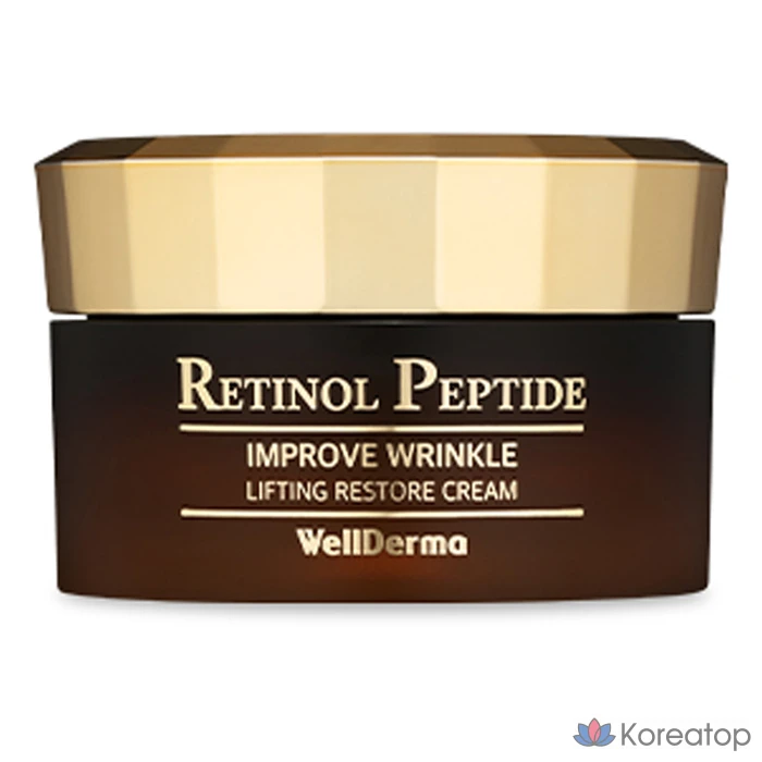 Крем WellDerma Retinol Peptide Lifting Restore Cream, 50 г, 1 шт.