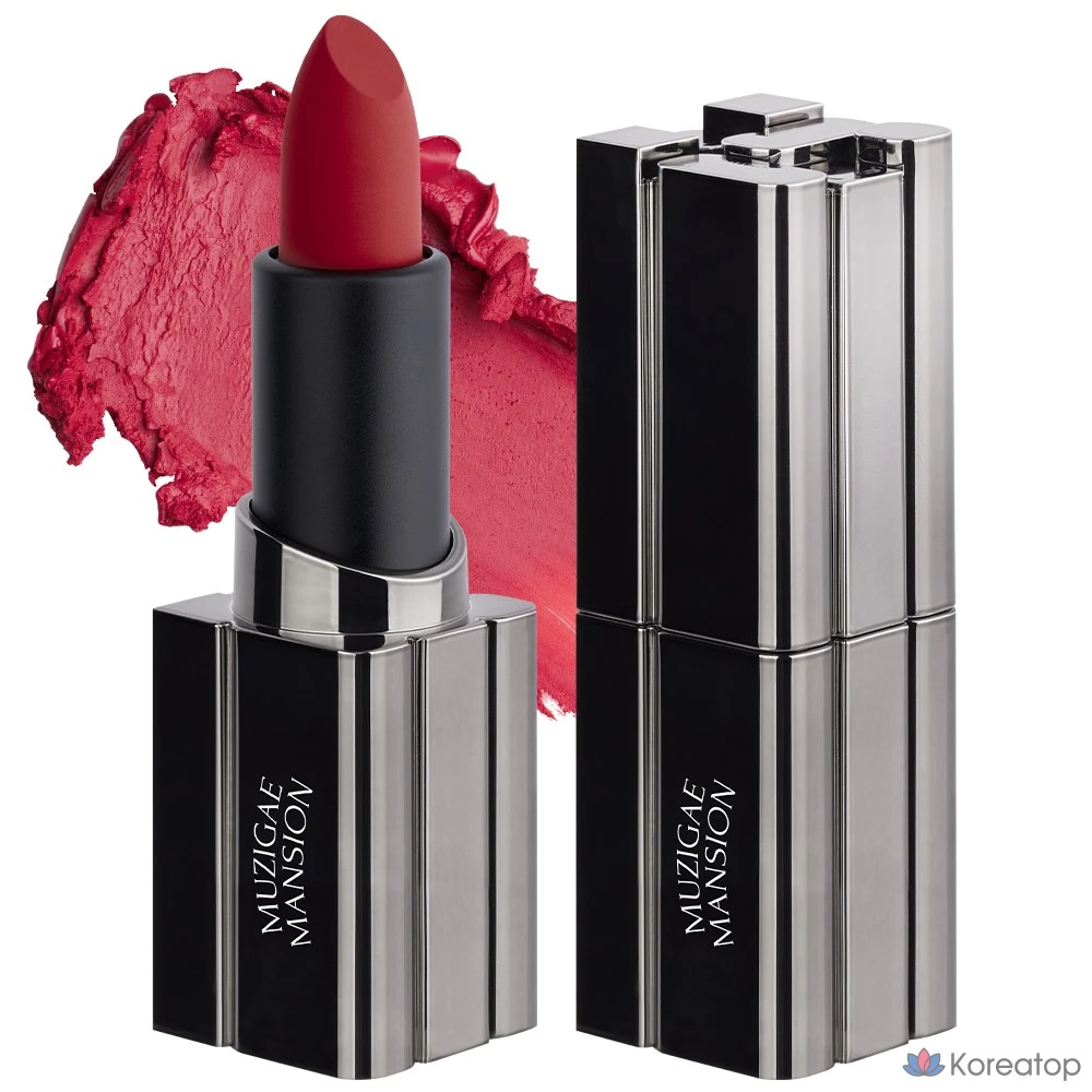 Помада для губ Muzigae Mansion Mood Wear Blur Lipstick, оттенок 008 REVENGE, 1 шт.