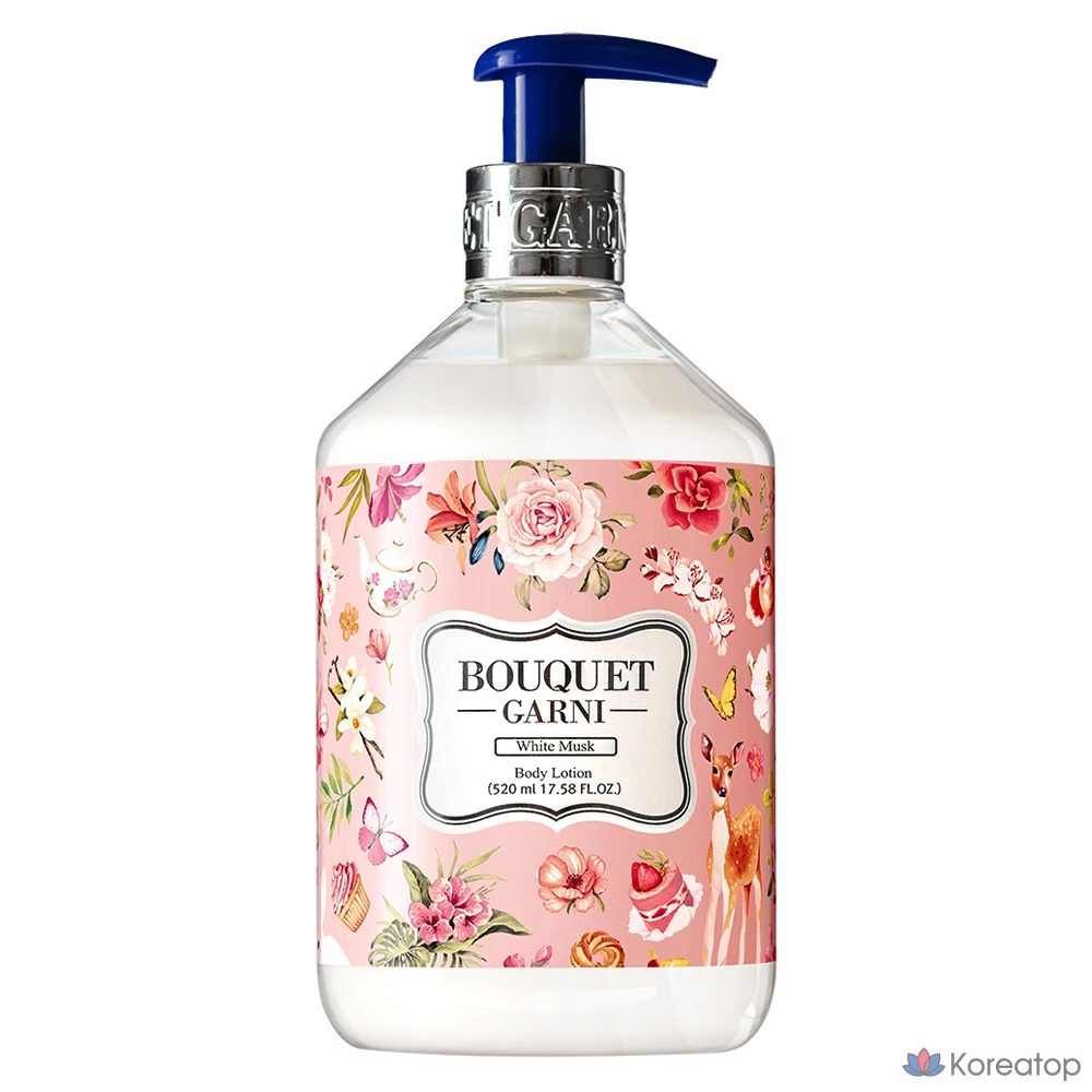 Лосьон для тела Bouquet Garni Fragranced Body Lotion White Musk, 520 мл, 1 шт.