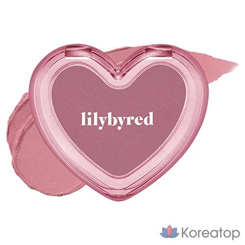 Румяна Lilybyred Love Beam Sherbet Cheek, оттенок 07 Grape Topping, 3.5 г, 1 шт.