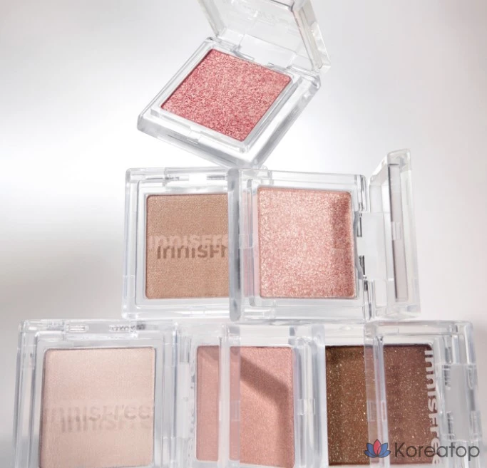 Тени для век Innisfree Eyeshadow Glitter, оттенок 6 Tiramisu, 1 шт.