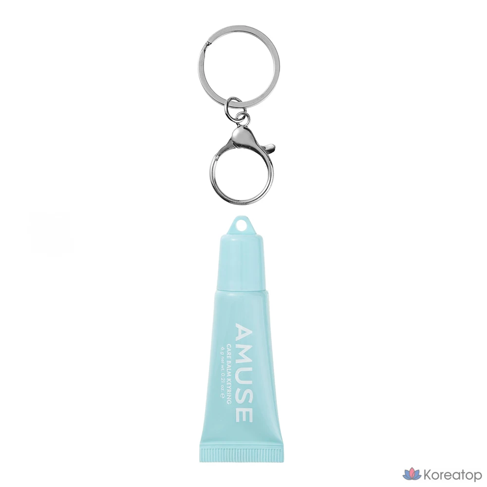 Бальзам для губ AMUSE Care Keyring Lip Balm, оттенок 01 Rice, 6 г, 1 шт.