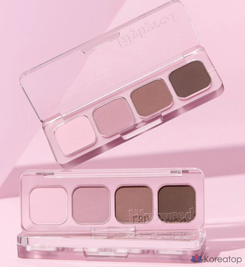 Палетка теней для век Lilybyred Mood It Palette AD, оттенок 04 Attention It, 3 г, 1 шт., фото 2