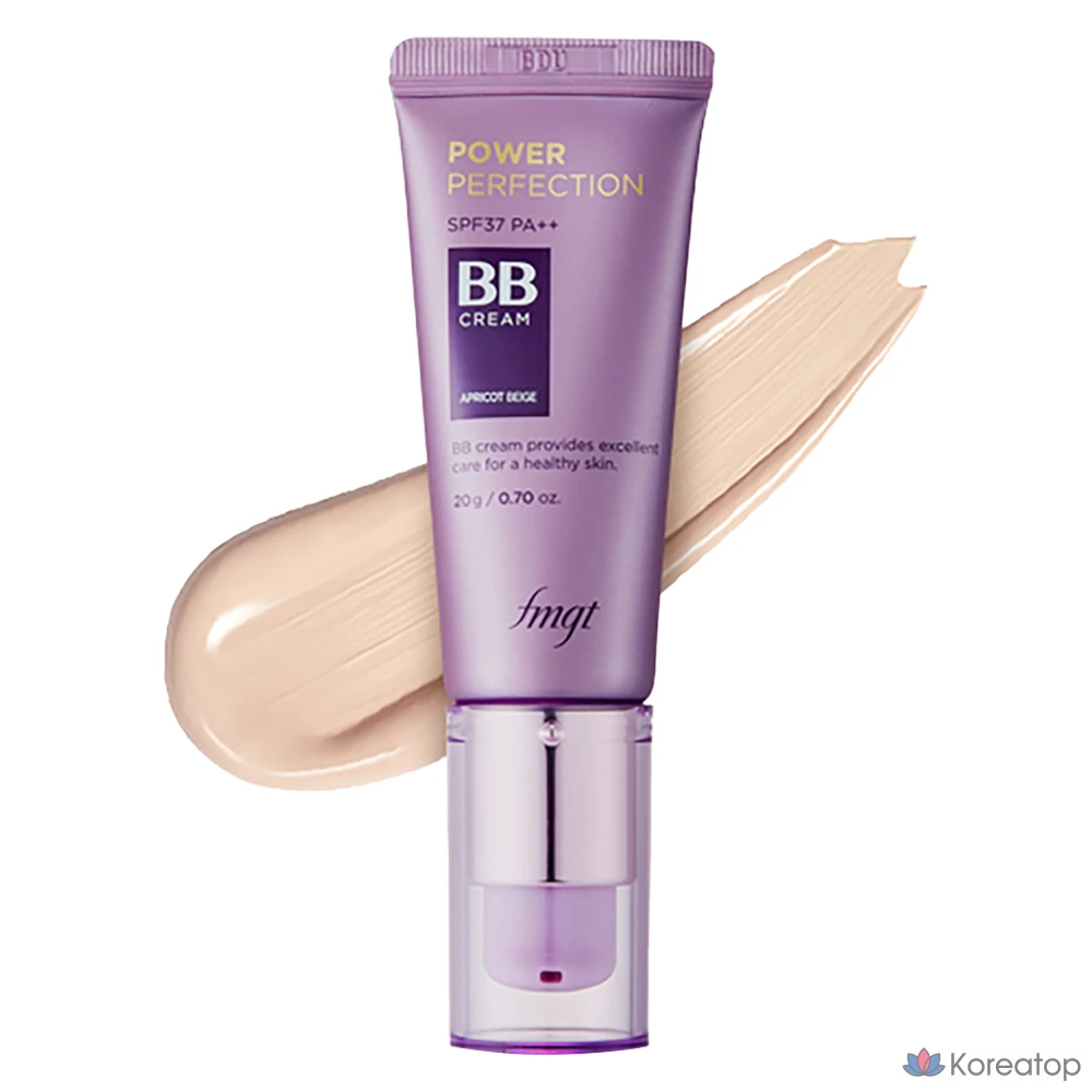 BB-крем The Face Shop Power Perfection BB Cream SPF37 PA++, оттенок V201 Apricot Beige, 20 г, 1 шт.
