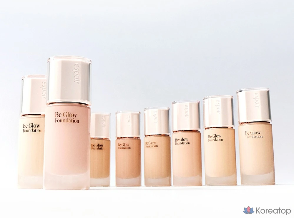 Тонер Espoir Be Glow Foundation, оттенок 13N Neutral Porcelain, 30 г, 1 шт., фото 9