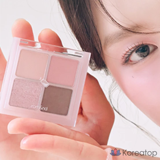 Палетка теней для век ROM&ND Better Than Eyes Palette, оттенок W03 Dried Strawberry, 1 шт., фото 8