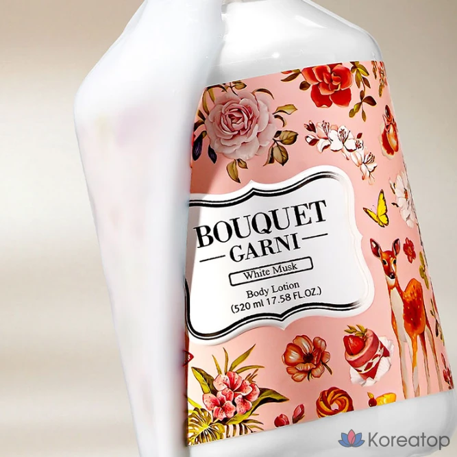 Лосьон для тела Bouquet Garni Fragranced Body Lotion White Musk, 520 мл, 1 шт.