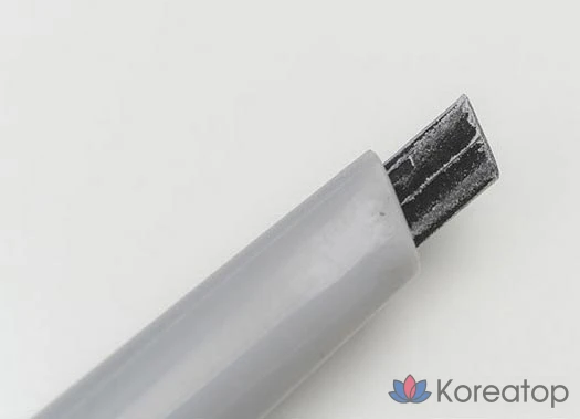 Карандаш для бровей ROM&ND Han All Flat Auto Brow Pencil, оттенок C1 Classic Gray, 0.17 г, 1 шт., фото 6