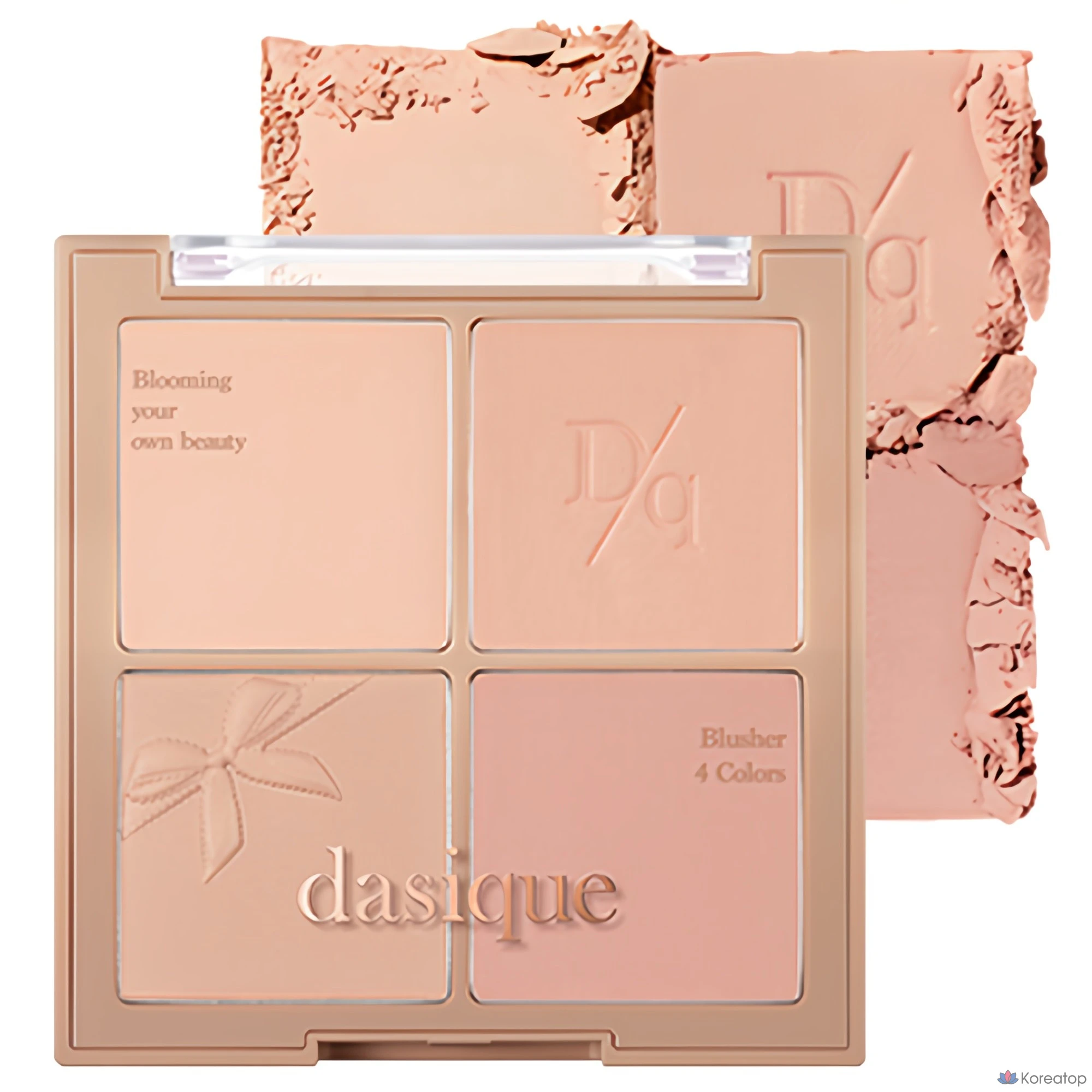 Блушер Dasique Blending Mood Cheek Blusher, оттенок 10 Muted Nuts, 12 г, 1 шт.