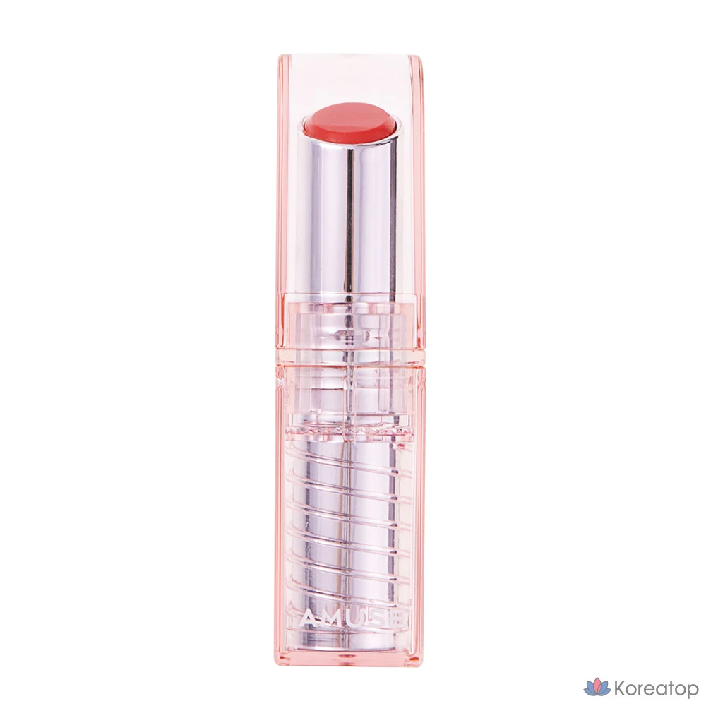 Бальзам для губ AMUSE Dew Lip Balm, оттенок 03 Pomelo Dew, 3.2 г, 1 шт.