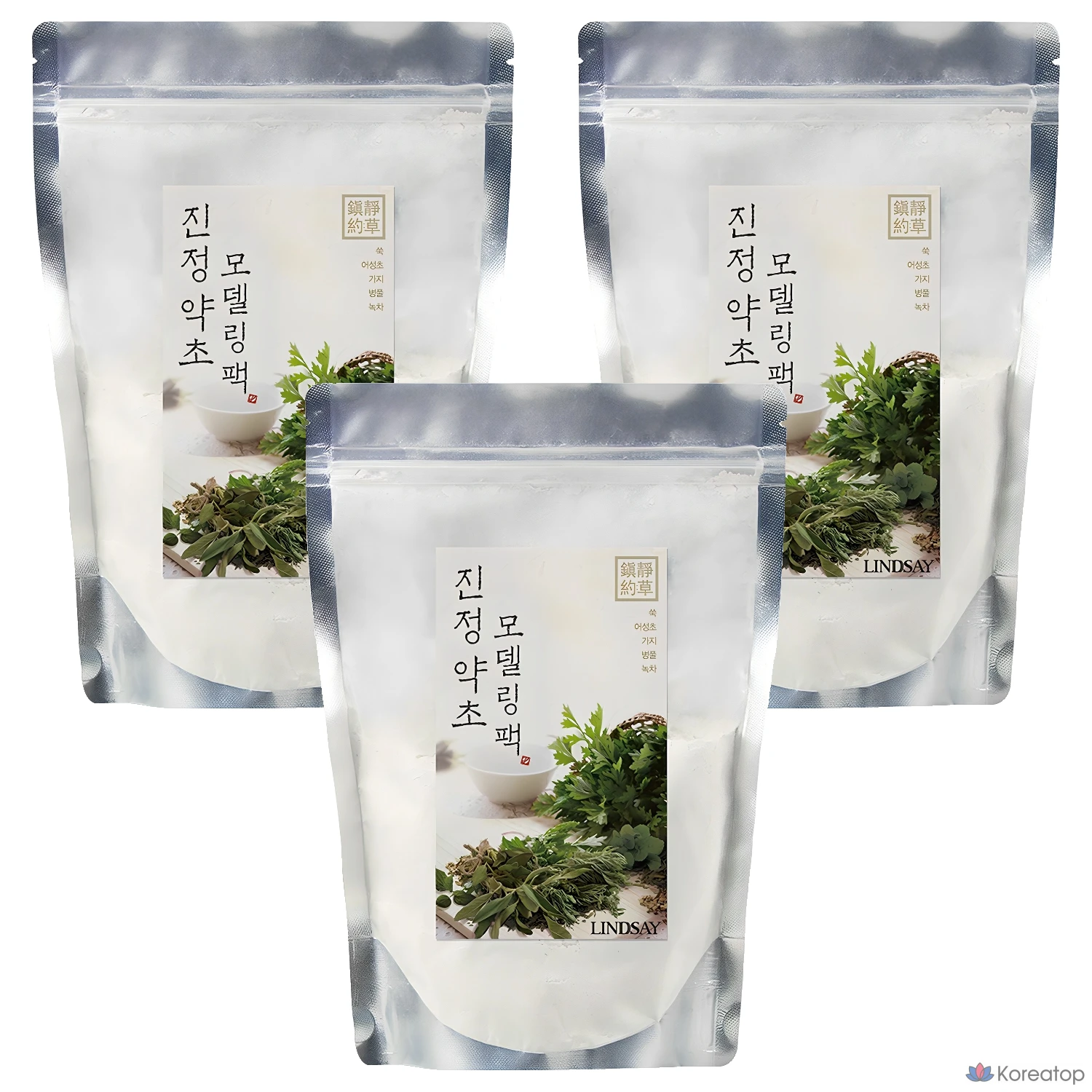 Моделирующая маска Lindsay Soothing Herbal Modeling Pack, 330 г, 3 шт.