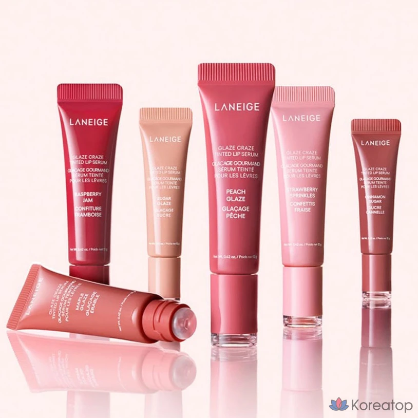 Бальзам для губ LANEIGE Lip Serum, оттенок Cinnamon Sugar, 12 г, 1 шт.