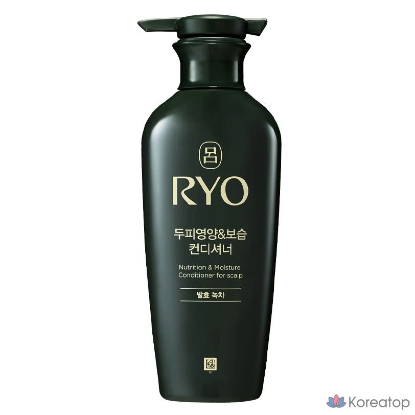 Кондиционер для волос Ryo Scalp Nutrition Moisture Conditioner Fermented Green Tea, 400 мл, 1 шт.