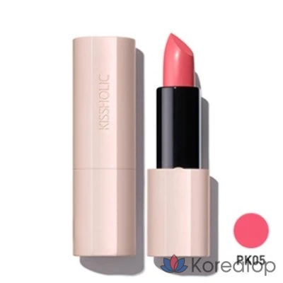 Губная помада The Saem Kissholic Lipstick Intense, оттенок PK05 Love Rage, 3.7 г, 1 шт.