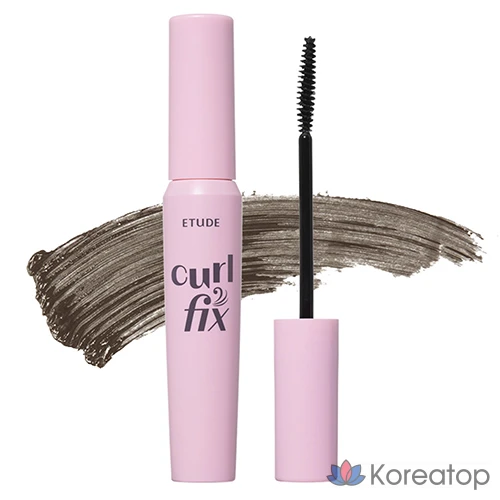 Тушь для ресниц Etude House Curl Fix Mascara, оттенок Grave Brown, 7.5 г, 1 шт.