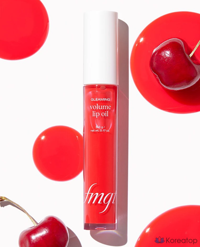 Бальзам для губ FMGT The Face Shop Glimming Volume Lip Oil, оттенок 08 Deep Cherry, 5 г, 1 шт., фото 2