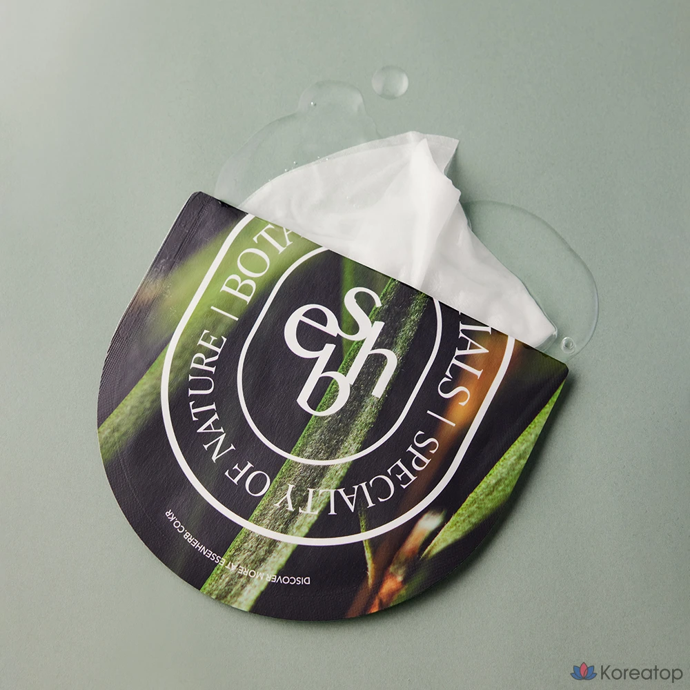Тканевая маска для лица EssenHerb Tea Tree Relief Cotton Mask, 5 шт.
