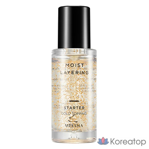 Праймер для макияжа Missha Moist Layering Starter Makeup Base, оттенок Gold Topping, 30 мл, 1 шт.