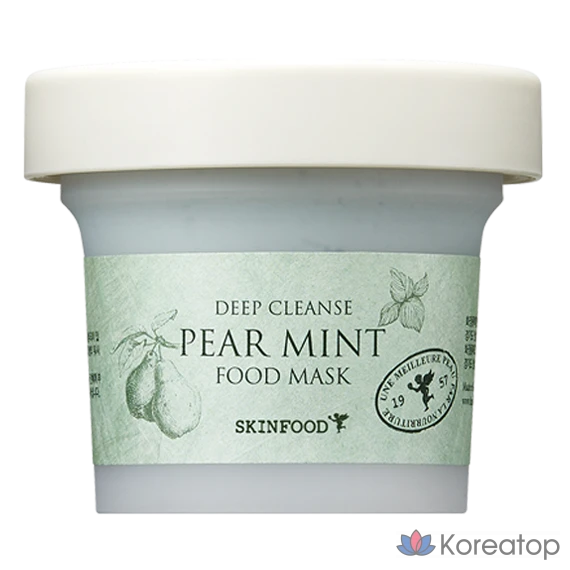 Тканевая маска для лица Skinfood Fairmint Food Mask, 120 г, 1 шт.