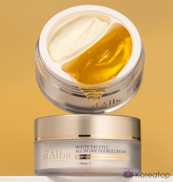 Крем для лица d'Alba White Truffle All-in-One Double Cream, 70 г, 1 шт.