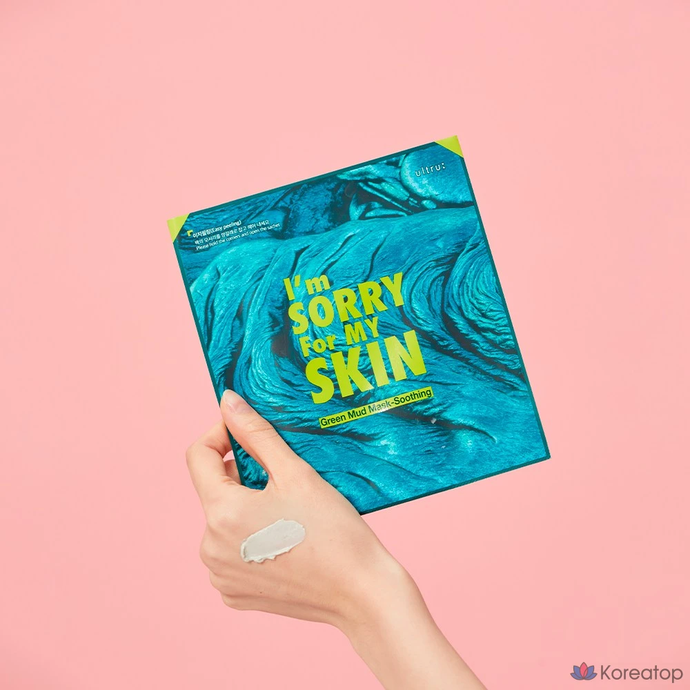 Тканевая маска для лица I'm Sorry for My Skin Green Mud Mask, 1 шт.