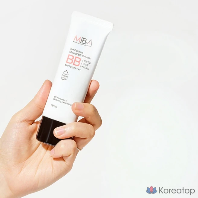 BB-крем MIBA Ion Calcium Mineral BB Cream SPF50+ PA+++, 50 мл, 1 шт.