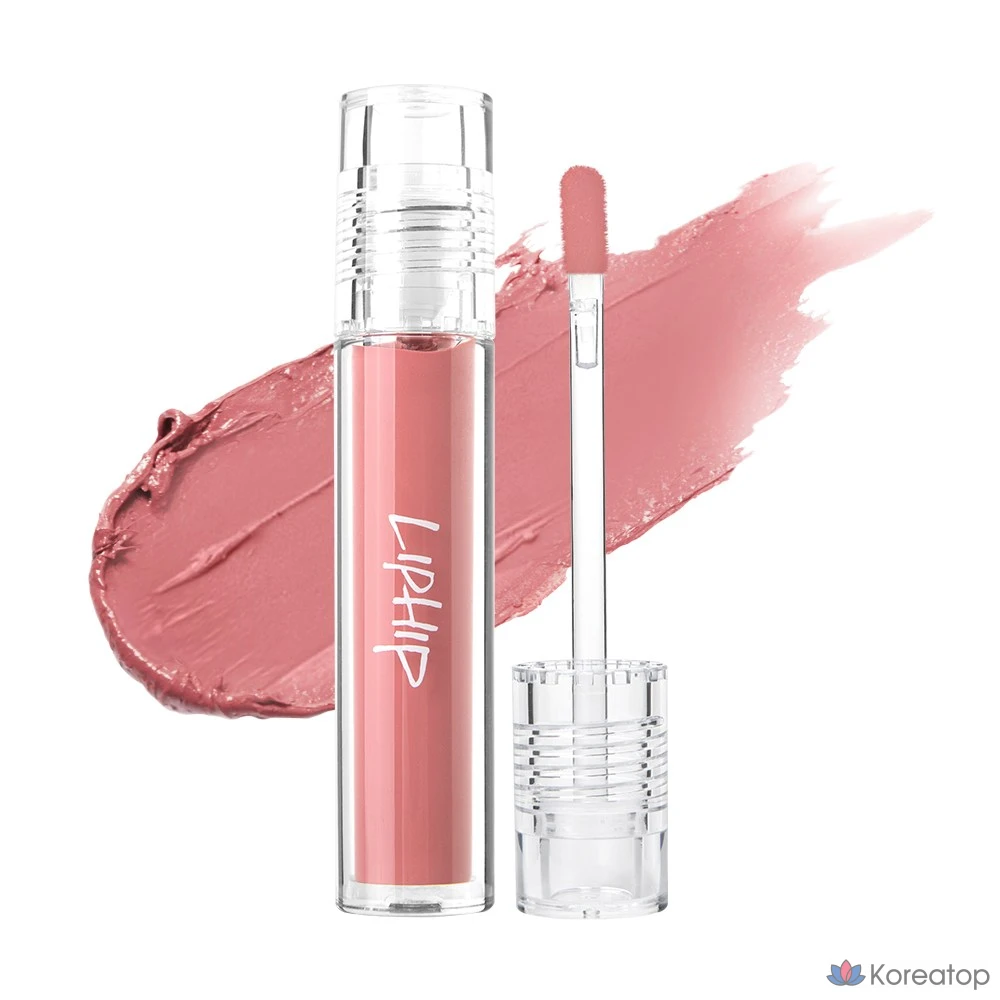 Матовая тинт для губ Peripera Lip Hip Long Lasting Lip Matte Tint, оттенок 01 Nudy Kiss, 4.5 г, 1 шт.
