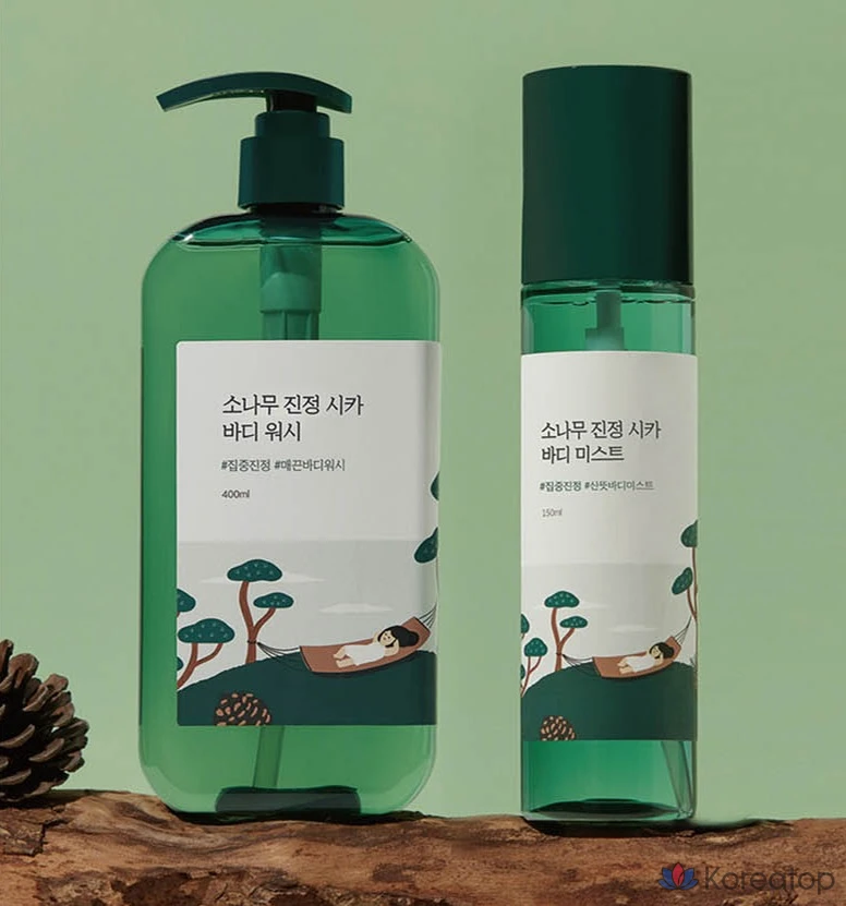 Боди-спрей Round Lab Pine Calming Cica Body Mist, 150 мл, 1 шт.