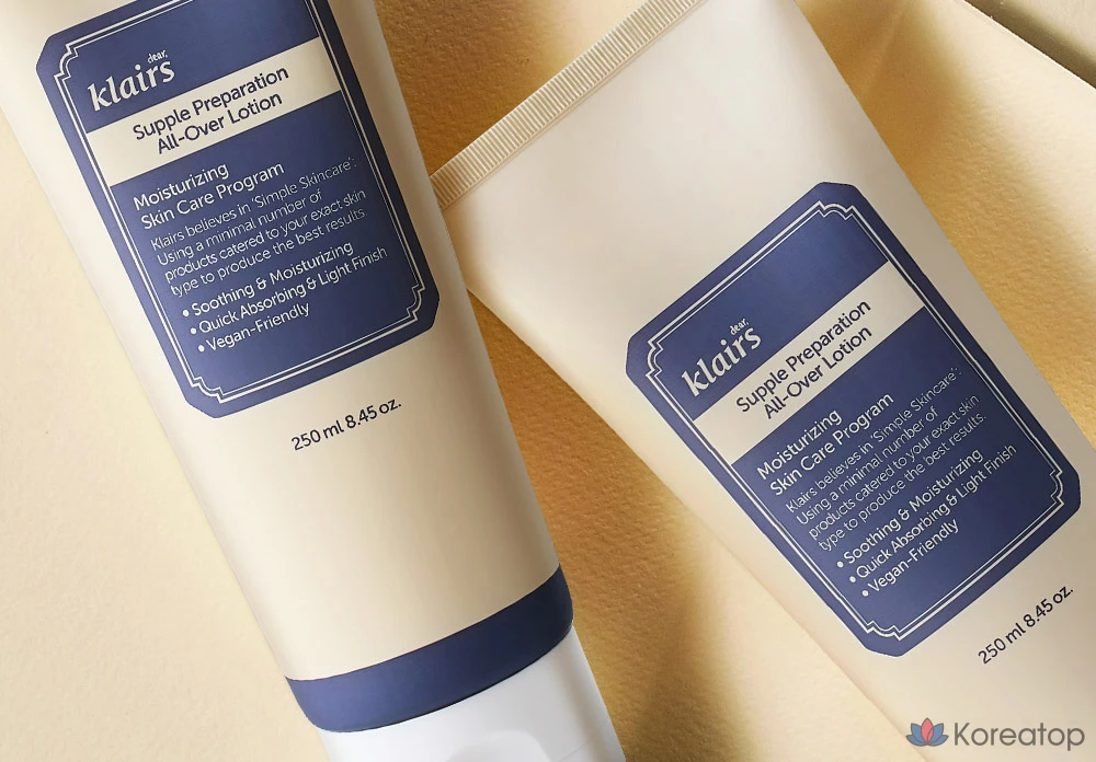 Лосьон для лица Dear, Klairs Supple Preparation All-Over Lotion, 250 мл, 1 шт.