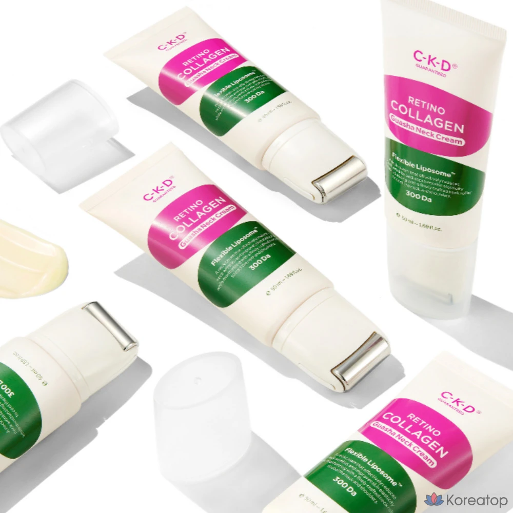 Крем CKD Retinocollagen Gua Sha Neck Wrinkle Cream, 50 г, 1 шт.