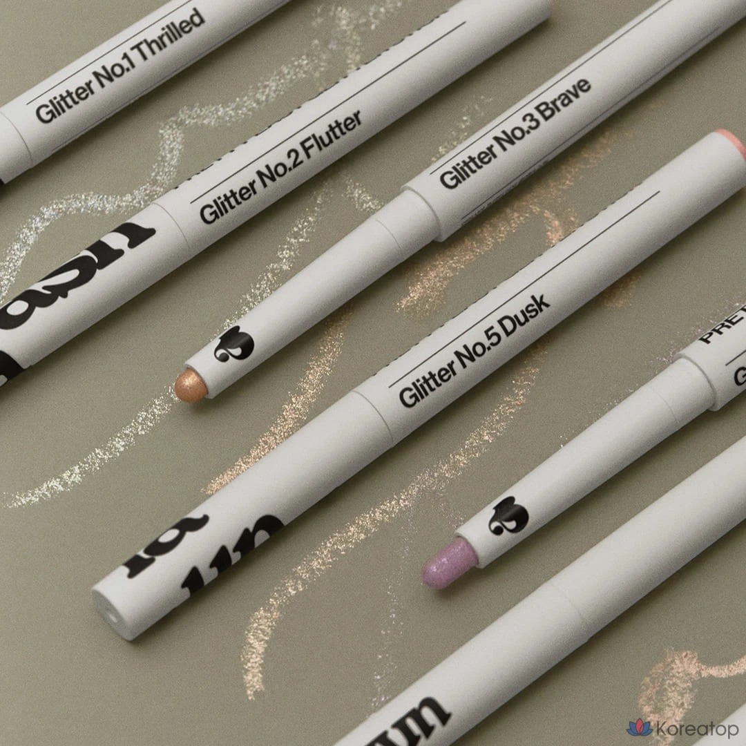 Стик для век Unleashia Pretty Easy Glitter Stick Eyeshadow, оттенок No. 3 Brave, 1 шт.