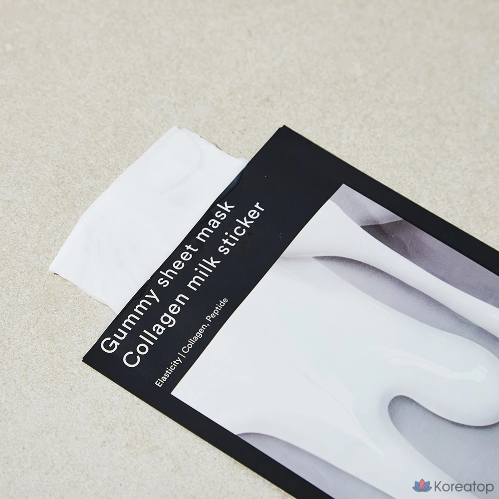 Тканевая маска для лица Abib Gum Ddak Ji Sheet Mask Sticker Collagen Milk, 6 шт.