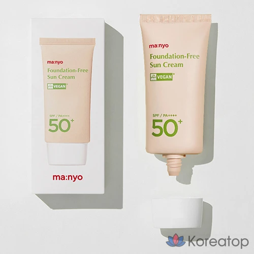 Солнцезащитный крем Manyo Factory Pade Free Sun Cream SPF50+ PA++++, 50 мл, 1 шт.
