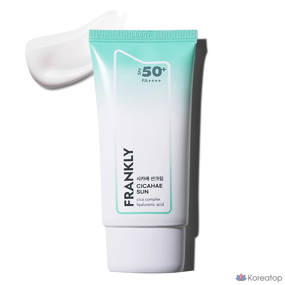 Солнцезащитный крем Frankly Cicahe Sun Cream SPF50+ PA++++, 50 мл, 1 шт.