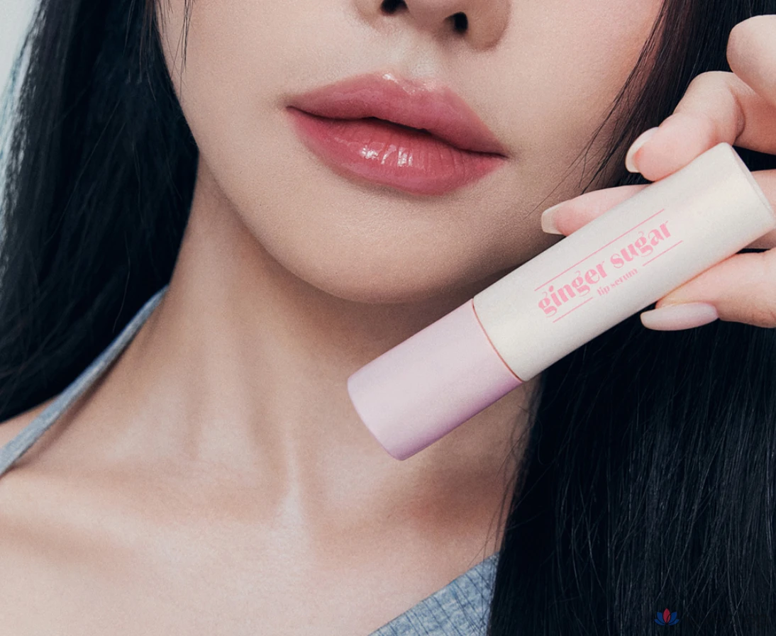 Липкий бальзам для губ Etude House Ginger Sugar Lip Serum, оттенок 01 Plum Jam, 13 г, 1 шт.