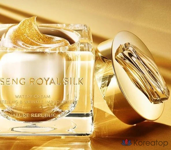 Крем Nature Republic Ginseng Royal Silk Watery Cream, 60 г, 1 шт.
