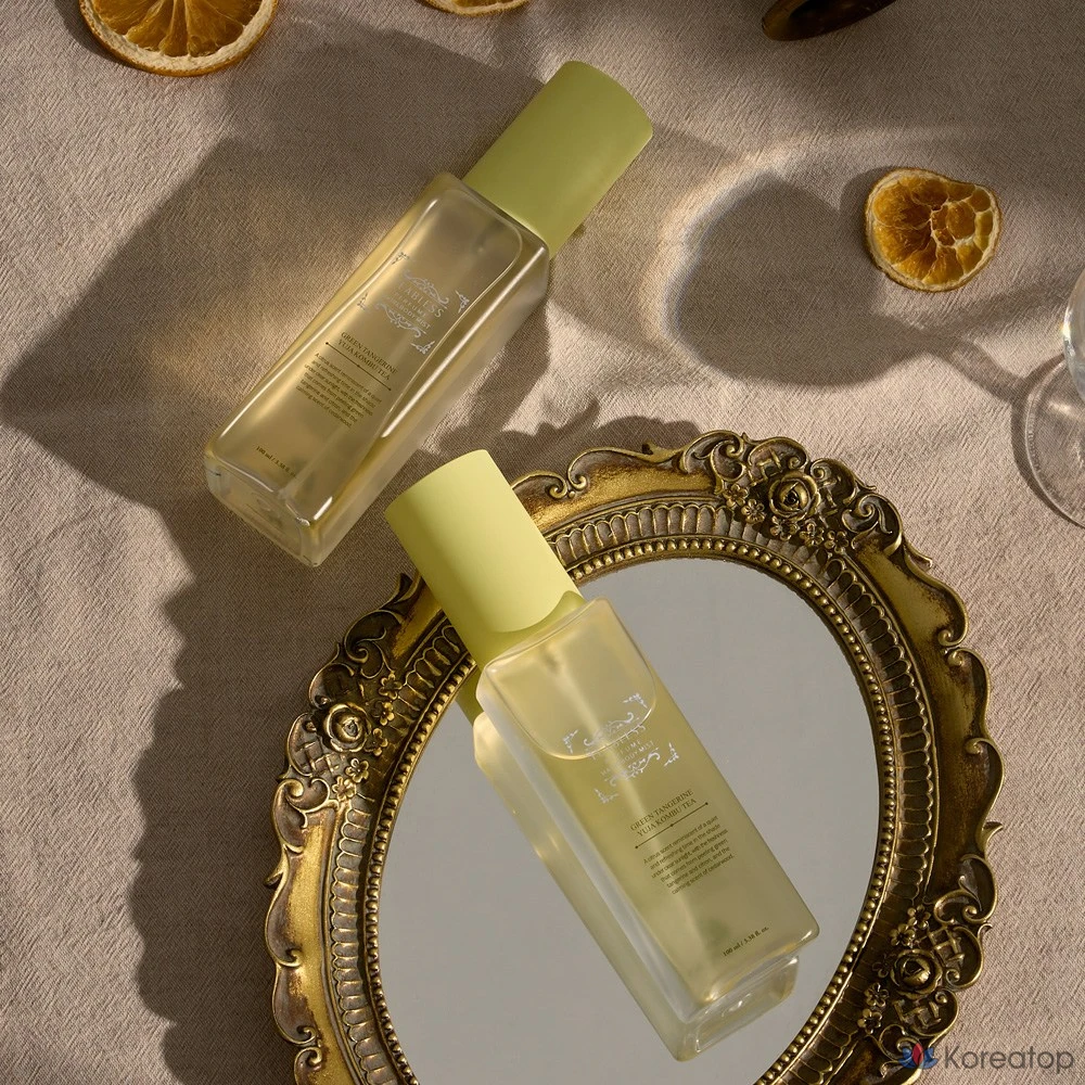 Парфюмированный спрей для волос и тела TEABLESS Kombutee Perfume Hair &amp; Body Mist, оттенок Cheonggyul Yuja, 100 мл, 1 шт.