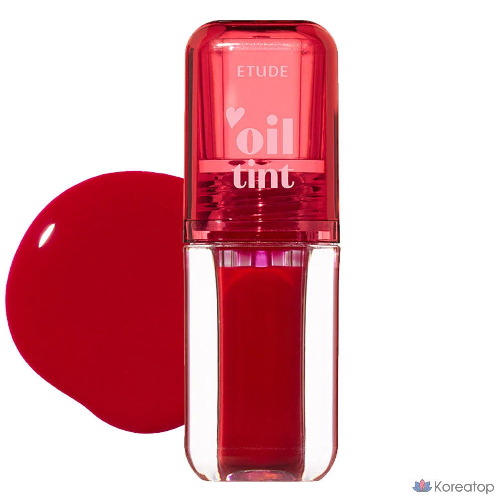 Тинт для губ Etude House Dear Darling Oil Tint, оттенок 01 Real Cherry, 4.2 г, 1 шт.