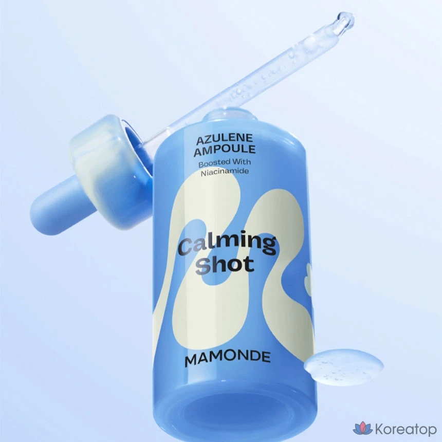 Ампульная сыворотка Mamonde Calming Shot Azulene Moisture Ampoule, 50 мл, 1 шт.