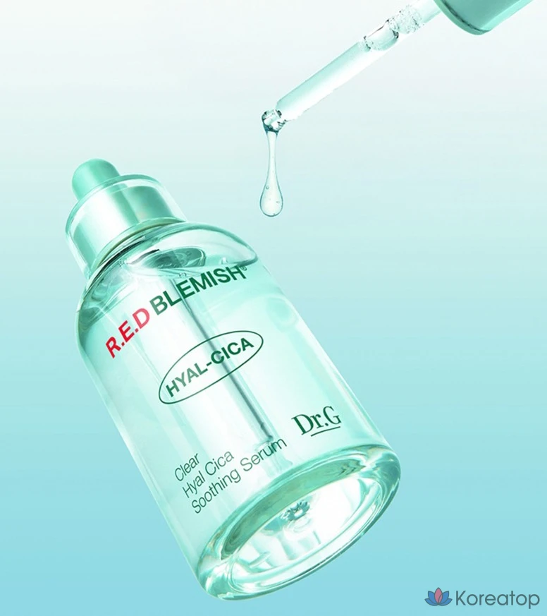 Сыворотка Dr. G Red Blemish Clear Hyal Cica Soothing Serum, 50 мл, 1 шт.