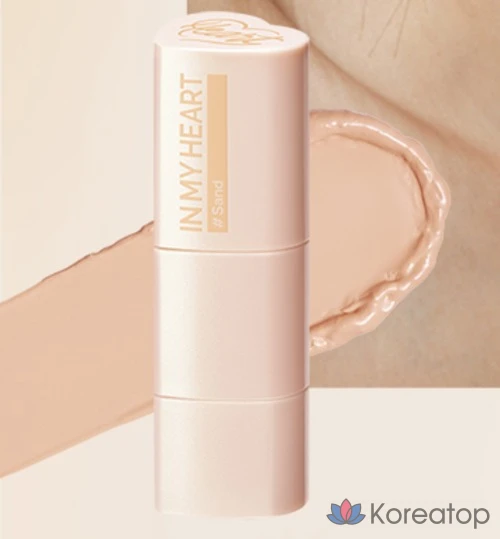 Стик-тональный крем Touch in Sol Pretty Filter In My Heart Stick Foundation, оттенок Sand, 7 г, 1 шт., фото 3