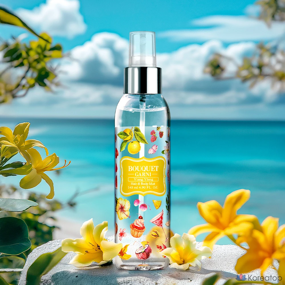 Туалетная вода Bouquet garni Fragranced Hair &amp; Body Mist Ylang Ylang, 145 мл, 1 шт.