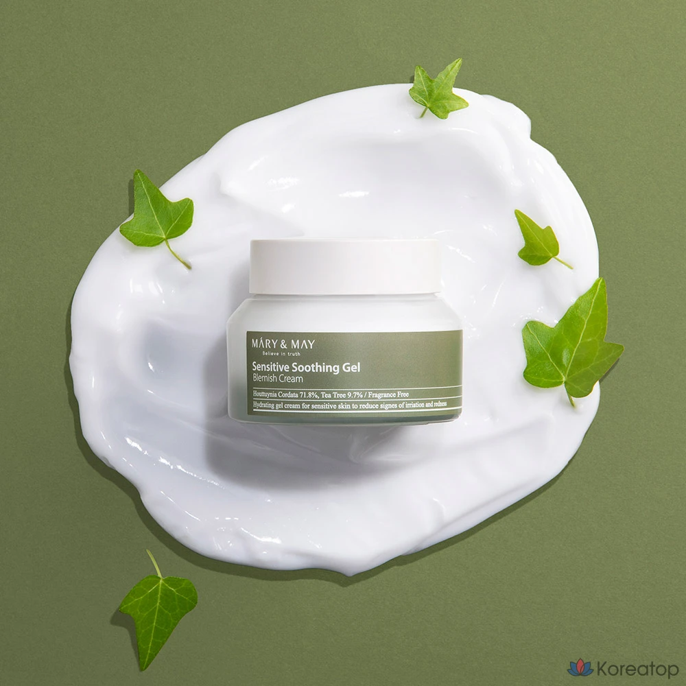 Крем Mary&amp;May Sensitive Soothing Gel Blemish Cream, 70 г, 1 шт.