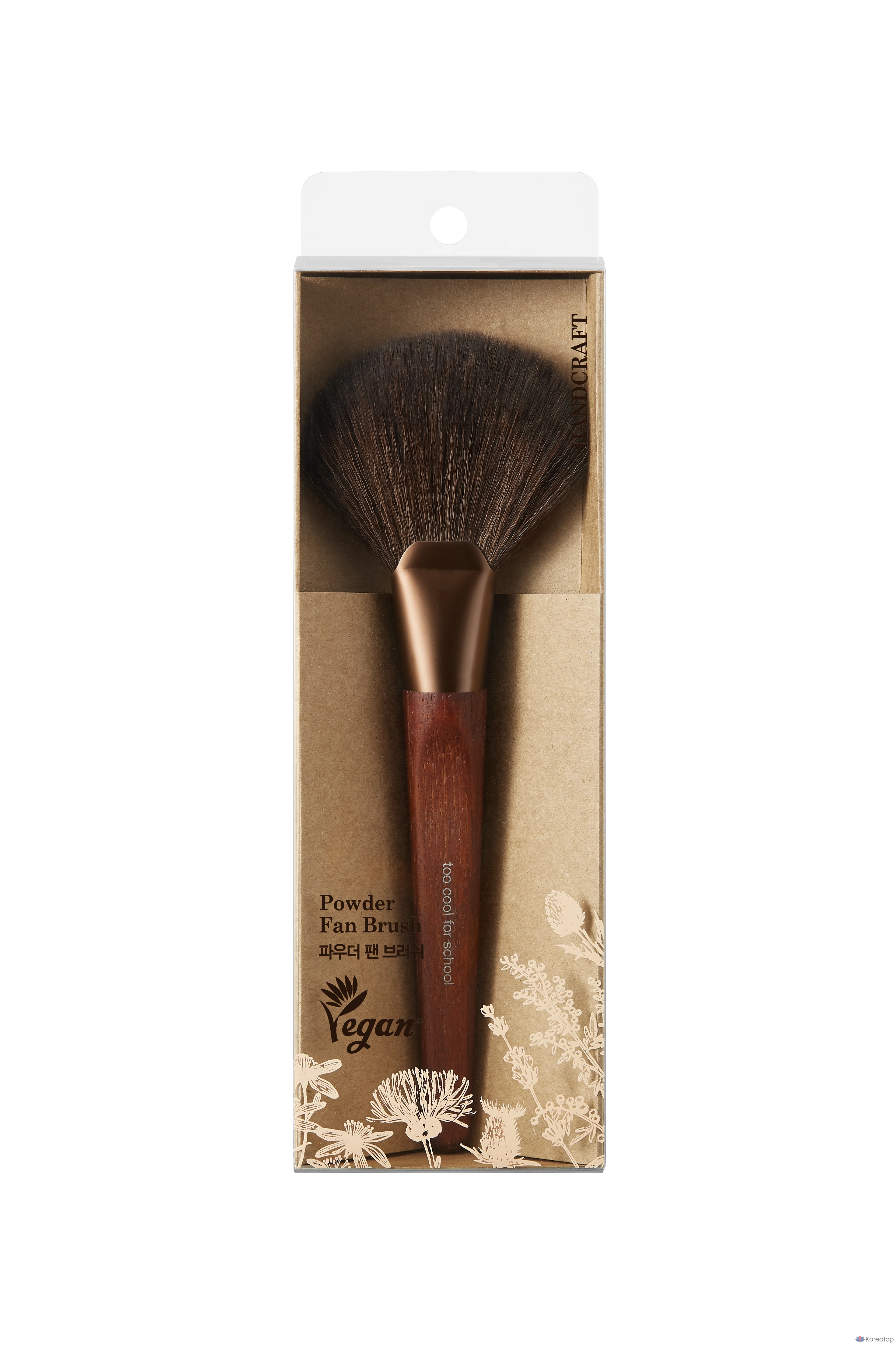 Кисть для макияжа Too Cool For School Artist Vegan Powder Fan Brush, 1 шт.