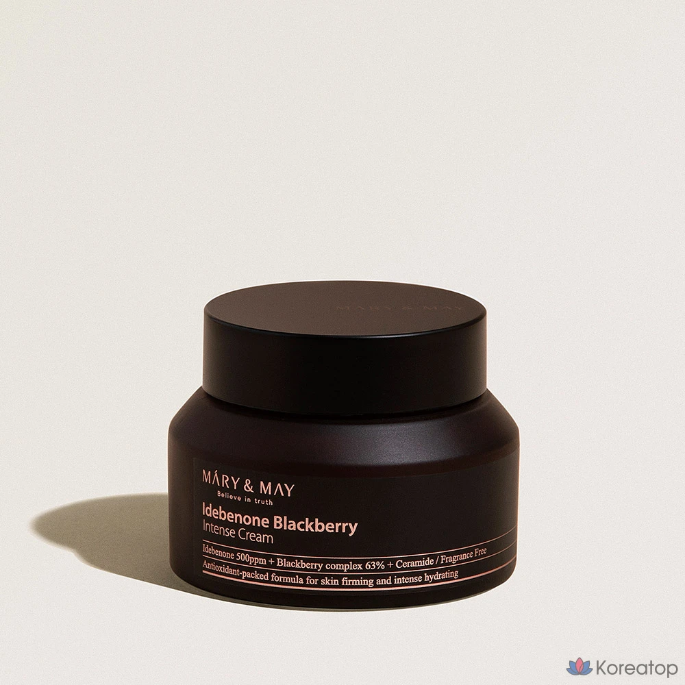 Крем Mary&May Idebenone Blackberry Intensive Cream, 70 г, 1 шт.