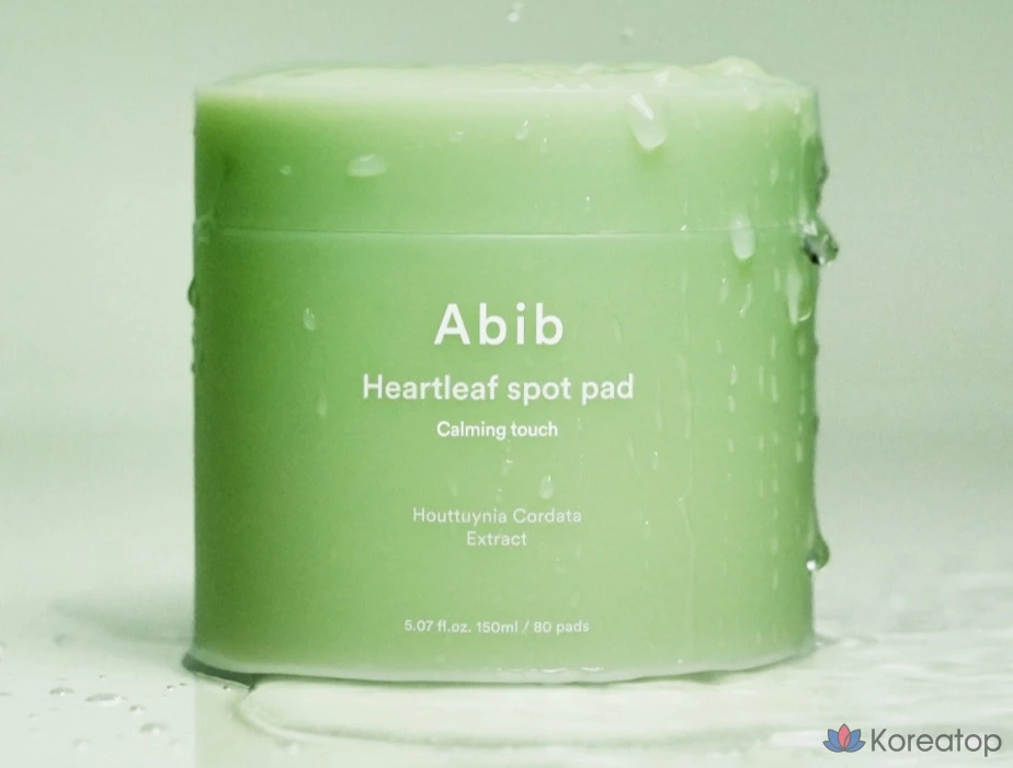 Пэды для лица Abib Heartleaf Calming Touch Spot Pad 150 мл x 80 шт + Refill 150 мл x 80 шт, 1 шт
