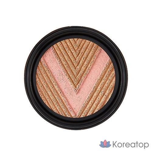 Кушон Cledbel Glowpower Lift V Pink Cushion Foundation, оттенок 21, 13 г + 13 г + 100 мл, 1 шт.