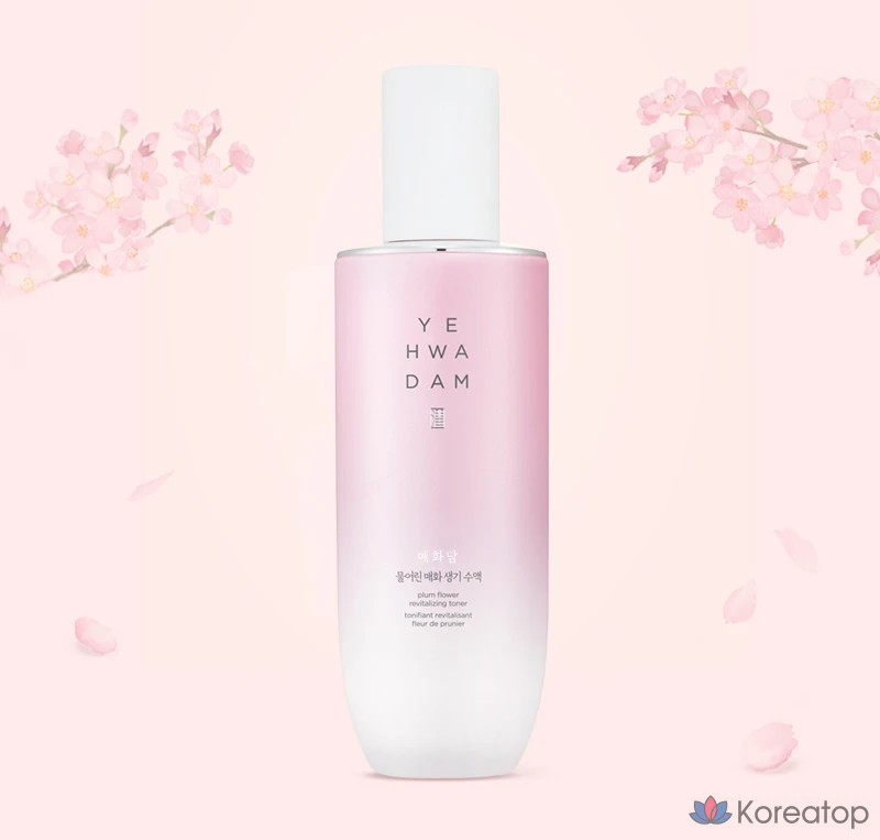 Тонер The Face Shop Yehwadam Pure Plum Vitality Toner, 160 мл, 1 шт.