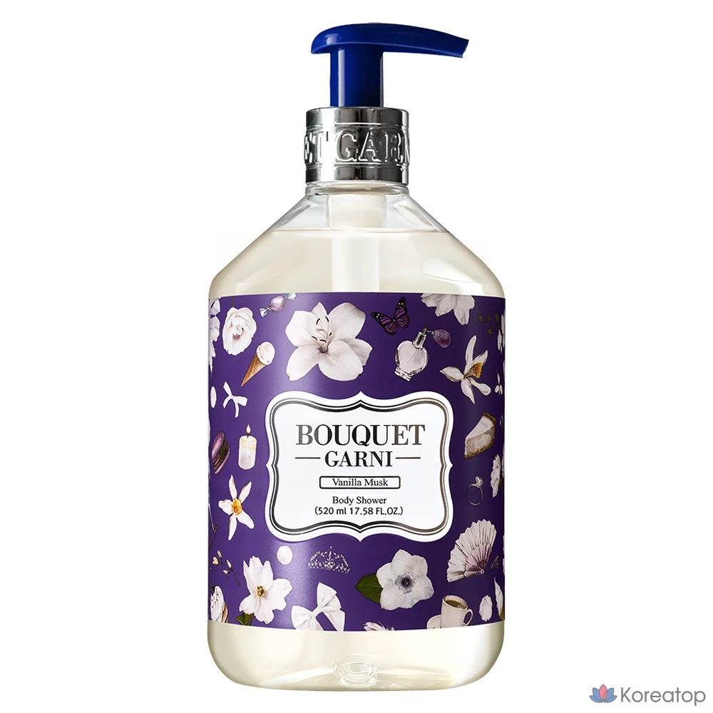 Гель для душа Bouquet garni Fragranced Body Wash Vanilla Musk, 520 мл, 1 шт.